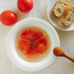 トマトの中華風塩スープ
